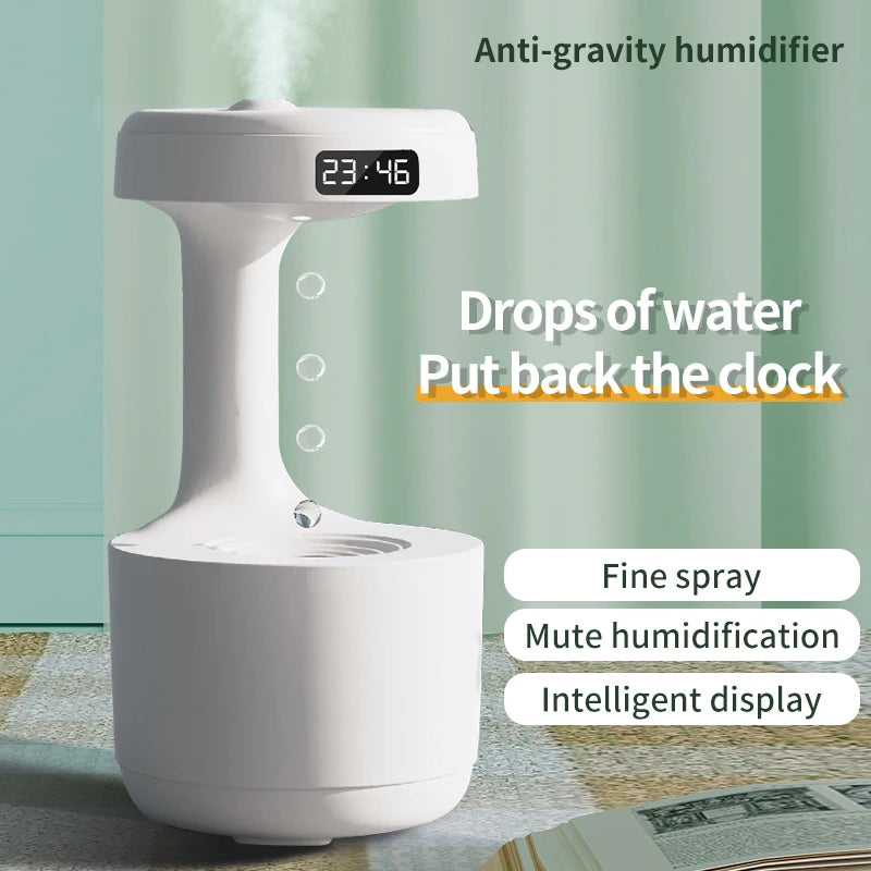 Anti-Gravity LED Display Air Humidifier